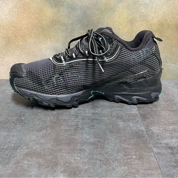 La Sportiva Wildcat 2.0 GTX Women's Running Shoes Charcoal/Aqua Size 7.5+ - Picture 11 of 16